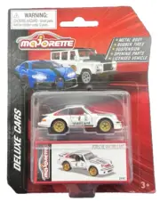 Majorette 2023 Nissan Deluxe Assortment White Porsche 934 Vaillant 1:64 Scale