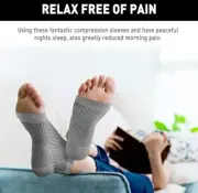 Plantar Fasciitis Socks Heels Arch Supports Compression Sleeves Arthritis Uk 3-5