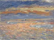 Pierre Auguste Renoir Sunset 1879 Or 1881 Painting Large XL Wall Art Canvas Print