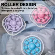 1-3pcs Reusable Hair Lint Catcher Removal Net Bag Wash Machine Float Filter