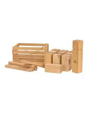[Jenjo] Outdoor Wooden Kubb Lawn Game Set