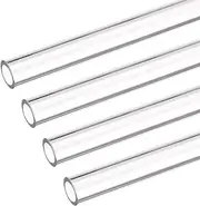 uxcell PETG Tubing Hard Tube 10mm ID, 14mm OD, 0.5m/20inch Length, Clear for PC Water-cooling System 4pcs