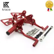 For Kawasaki NINJA 250 2009 2010 2011 2012 CNC Rearset Footpegs Pedal Motorcycle