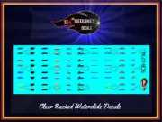 1/64 "Camaro" Assorted Badges Decal SCR-0734