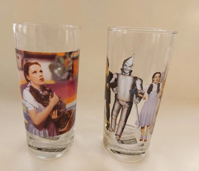 WARNER BROS STUDIO STORE WIZARD OF OZ TUMBLERS DOROTHY TIN MAN SCARECROW LION