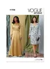 Vogue Sewing Pattern 1928 Misses 6-14 Wrap Dress or Nightgown in Two Lengths