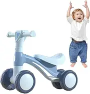 Toddler Balance | Round Soft Toddler with 4 Wheels | Toddler Ride on Toys and Climbing Toys Indoor for 1-6 Year Old Boys Girls Toddler, Toddler Toys Helves