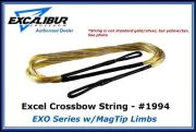 EXCALIBUR Excel Crossbow String EXO Series w/MagTips 1994 Authorized Dealer