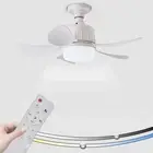 Ceiling Fans with Lights with Remotes for Living Room Cloakrooms Office