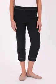 Miracle Side Zip Capri--GOR-102625A