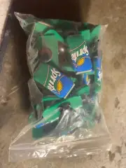 50 pc sprite soda shoe charms button back