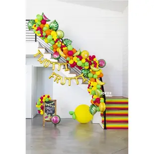 【Joker Balloon】蔬菜水果氣球 水果蔬菜氣球 草莓 香蕉 橘子 葡萄 楊桃 火龍果 西瓜碗豆鳳梨【歡樂揪客】