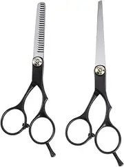 Hair Cutting Scissors Barber Shears Teeth Straight Hair Styling Tools for Salon Home