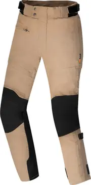 Merlin Mahala D3O Explorer Motorcycle Textile Pants, black-beige, Size S for Men Black Beige