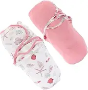 ERINGOGO Muslin Wrap Set Pieces Sleep Sack Swaddle Towel Newborn Swaddle Blanket Soft Cotton Breathable Warm