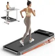 TREAFLOW Walking Pad,Treadmill with Incline for Home Office, 2.5HP Portable Under Desk Treadmill with 265 Lbs Capacity,Remote Control, Led Display