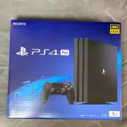 PS4 PlayStation 4 Pro Jet Black 1TB Console [CUH-7200BB01]