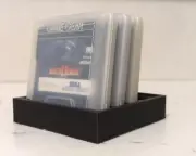 Game Gear cartridge holder stand rack Sega Sonic Mickey Alex Kidd Mortal Kombat