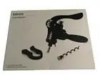 Savoy Lever Corkscrew Set - Includes Replacement Work And Foil Cutter - New!