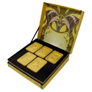 NEW Yu-Gi-Oh! Exodia The Forbidden One Limited 24K Gold Plated Ingot Set YuGiOh