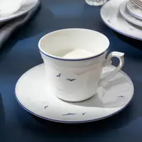 在飛比找ETMall東森購物網優惠-德國進口seltmann海鷗陶瓷咖啡杯碟家用成人喝水馬克杯手