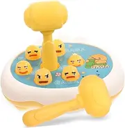 KICHOUSE 1 Set Whack Reusable Plastic Hammering Game for Engaging Motor Skills Development for Home Park School Bright Colors Safe Edges