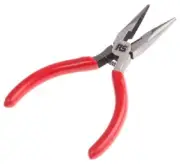 RS Pro SNIPE NOSE PLIER 120mm Ergonomic Bow Handles, Chrome Vanadium Steel