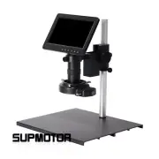 HY-2070 26MP 7" USB Microscope Camera w/ Widened Metal Stand 150X C-mount Lens