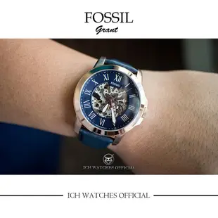 美國FOSSIL Grant系列羅馬時標雙針鏤空機械錶-ME3102生日禮物情人節禮物手錶男錶女錶父親節禮物穿搭單品送男