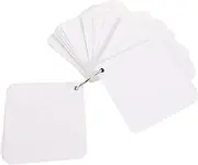 STOBOK 300sheets Blank Cards for Flashcards Smooth and Portable Note Cards for Studying for School for Writing and Creative Projects
