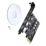 USB3.0 PCIE Card 2*USB-A 2*USB-C PCI Express Extension Card USB3.2 GEN1 5Gbps