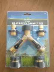 Brass Quick Connect Set