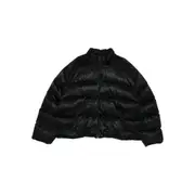 [Balenciaga] Balenciaga Logo-pattern Quilted Jacket M BLACK