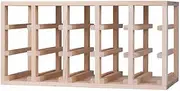 15 Bottle Wine Rack (Natural Pine)