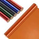 1 Roll 98.42FT X 15.74 Cellophane Wrap Roll Transparent Orange Cellophane