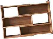 Generic Wooden Cube Storage Unit for Books, Adjustable Organizer for Study Room, as described, 30cm to 50cm