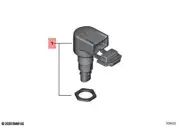 Genuine BMW K02 K03 K08 K09 K21 K22 K23 K33 K50 USB charging socket 61341598766