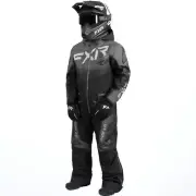FXR RACING CHILD/YOUTH BOOST SNOW MONOSUIT - BLACK OPS - SKIING/SLED/SNOWBOARD