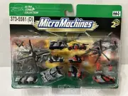 Micro Machines Military Ultra Combat Collection #2 Set- 10 Vehicles, 4 Figurines