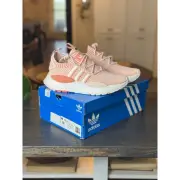 Adidas Originals NMD_W1 Pink/White ID4268 Women’s Running Shoes Size 9.5 New!