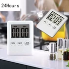 Magnetic Square LCD Digital Timer Kitchen Cooking Countdown Alarm Clock Tools 59