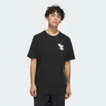 【ADIDAS 愛迪達】短袖上衣 男款 運動 三葉草 亞規 SHMOO G SS TEE2 OR 黑 IU0096