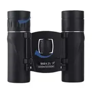 900x25 HD Zoom Portable Powerful Binoculars Long Range Telescope Jumelles Folding Low Light Night Vision Binoculars for Hunting