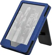 Case with Stand for 7" Kindle Paperwhite 12th Gen and Signature Edition 2024 and Kindle Colorsoft Signature Edition - Durable Leather Cover with Auto Sleep Wake, Card Slot, Hand Strap Feature (5)
