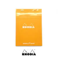 在飛比找蝦皮購物優惠-=小品雅集= 法國 RHODIA N°16 橘色上翻筆記本 