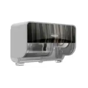 Presale Kimberly Clark Icon Double Toilet Roll Dispenser - Ebony Woodgrain