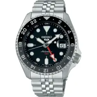 在飛比找momo購物網優惠-【SEIKO 精工】全新GMT 雙時區機械錶(4R34-00