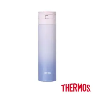 【THERMOS膳魔師】不鏽鋼超輕量自動上鎖真空保溫瓶450ml(JNS-453)