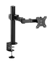 Brateck Single Monitor Steel Articulating Arm Fit Most 17-32" Screens up to 9kg