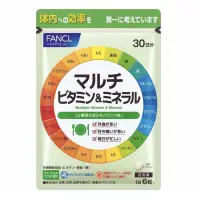 在飛比找蝦皮購物優惠-日本 FANCL 芳珂 22種 維生素+礦物質 180粒 含